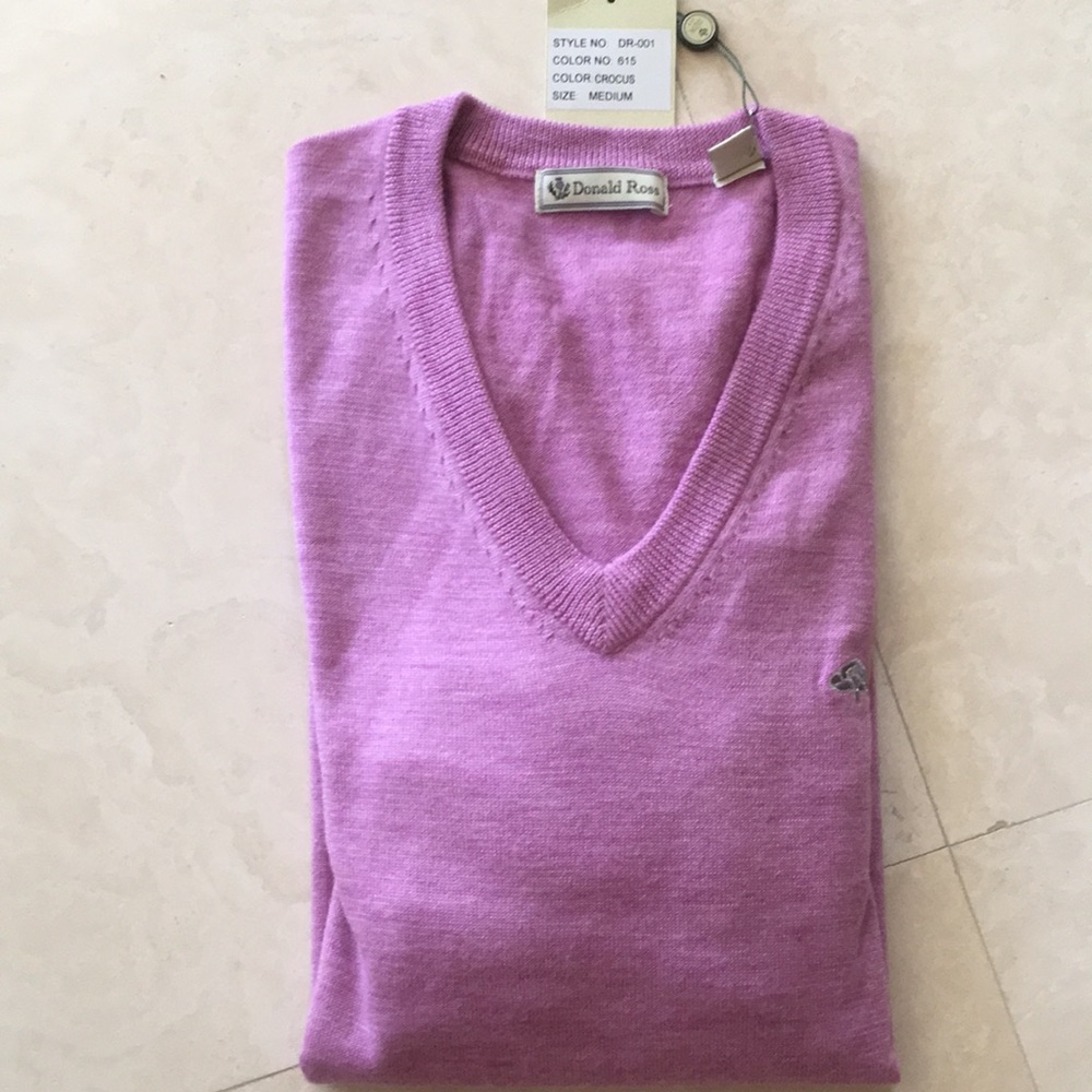 Mans crocus color (light purple) sweater